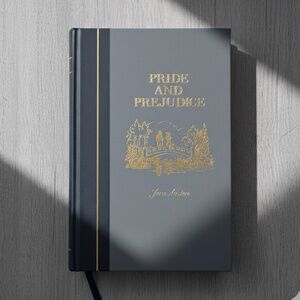 Pride and Prejudice Jane Austen Hardcover Gold Foil Gift Edition Classic